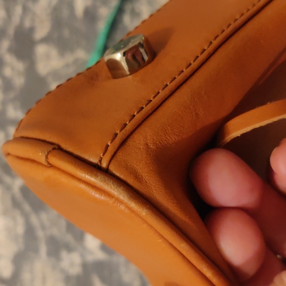 Caramel leather Rebecca Minkoff Large M.A.C. crossbody bag - Picture 15 of 16